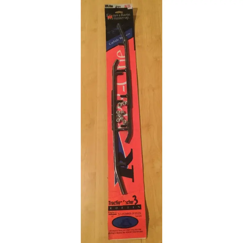 ROETIN XPR1 Wear Bars 432 Carbide REPLACEMENT SKI RUNNERS TRACTION FACTOR