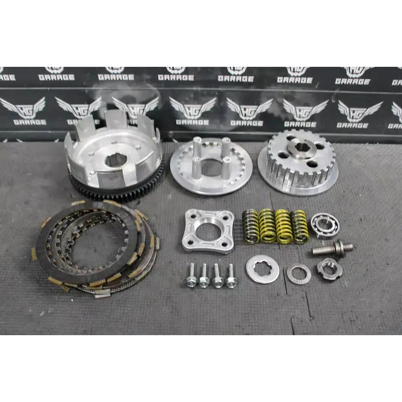2000 HONDA XR200R OEM COMPLETE CLUTCH W PLATES BASKET HUB 22100-437-020 22121-KC