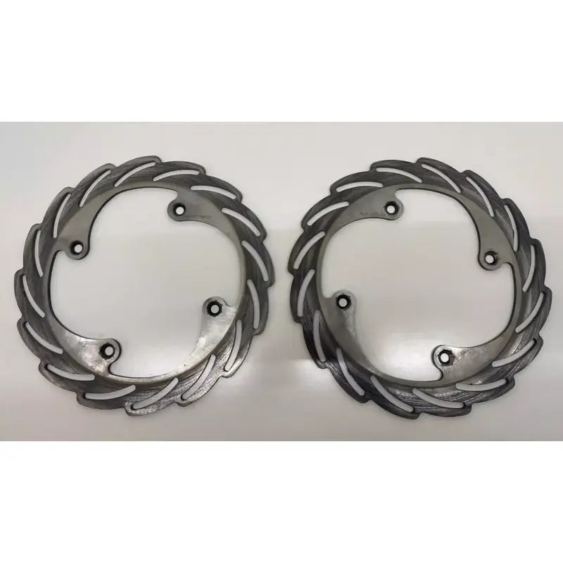STREAMLINE OVERSIZED REAR RIGHT LEFT BRAKE ROTORS CAN-AM X3 MAX TURBO 2018 2017