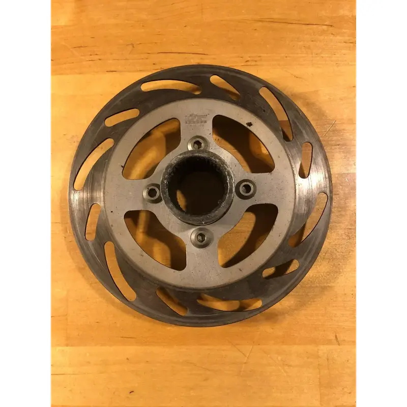 YAMAHA YFZ450 YFZ450R YFZ 450R ALUMINUM BILLET REAR BRAKE ROTOR HUB DISC
