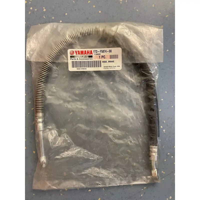 YAMAHA YFZ450 YFZ450R YFZ450X BRAKE 450R REAR CALIPER LINE HOSE NEW 09-25