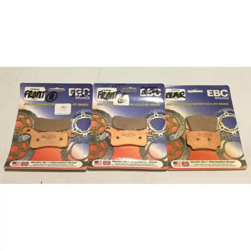 NEW! EBC FRONT RIGHT/LEFT SET & REAR BRAKE PADS FITS KTM *THIS IS A SET OF 3*