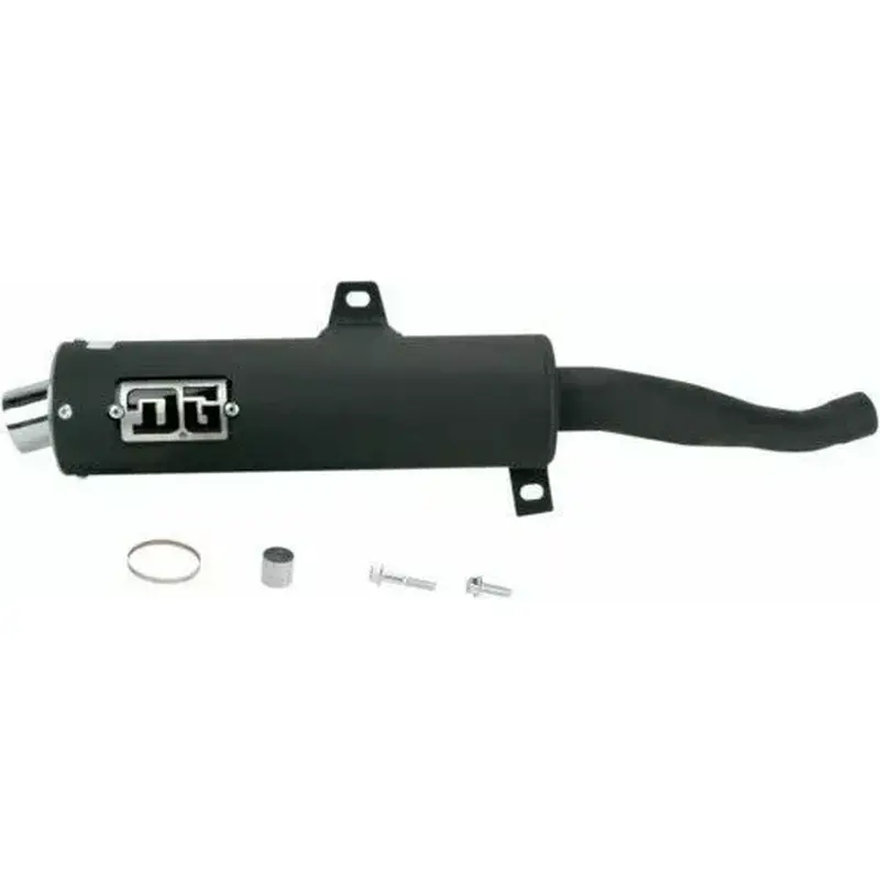 DG Performance RCM II Slip-On with Spark Arrestor 051-6130 SS/SS/AL Exhaust