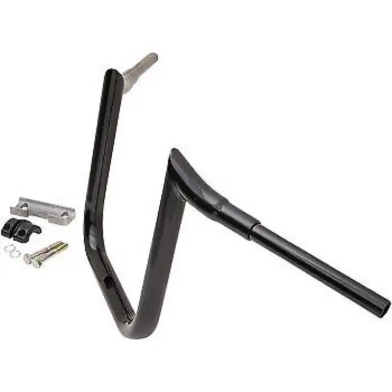 LA CHOPPERS LA-7357-12B Black 1-1/2" Grande Prime 12" Ape Hanger Handlebars