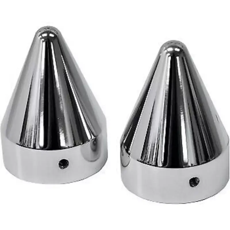 LA CHOPPERS Chrome Axle Cap Set