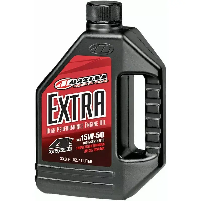 Maxima Racing Oil Maxum 4 Extra 4-Stroke Synthetic Motor Oil | 15W-50 | 1 Liter