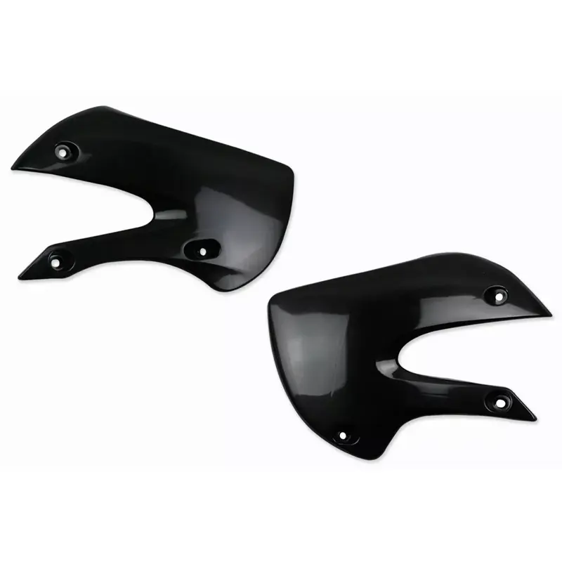 UFO Black Radiator Shroud Set for KLX110, KX65, RM65