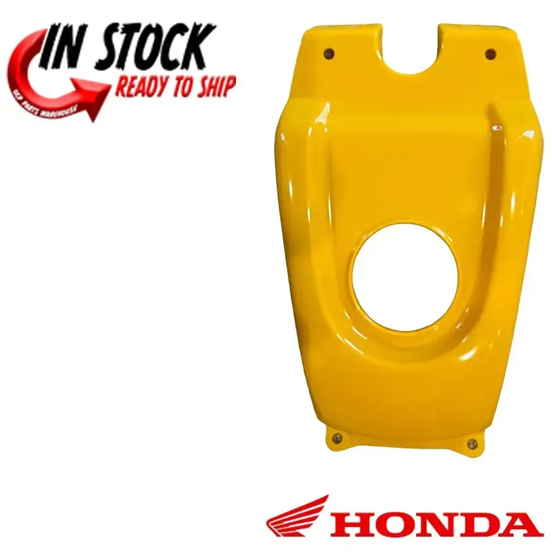 HONDA FUEL GAS TANK COVER YELLOW  99-2007 TRX400EX GENUINE OEM 83700-HN1-000ZB