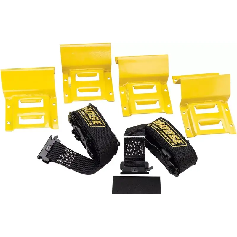 Moose Utility Division ATV UTV Tire Wheel Chock Tie Down Strap Kit 3920-0399
