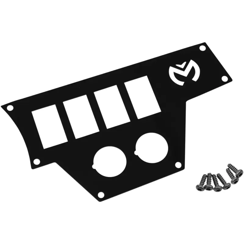 NEW MOOSE RACING Dash Plates Black 0521-1705 Polaris RZR 900 2015 - 19