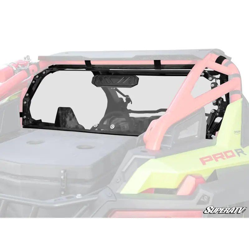 Super ATV POLARIS RZR PRO R REAR VENTED WINDSHIELD