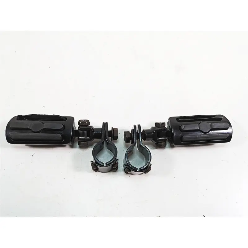 2009 Harley Softail FLSTSB Cross Bones Aftermarket Black Highway Peg Set