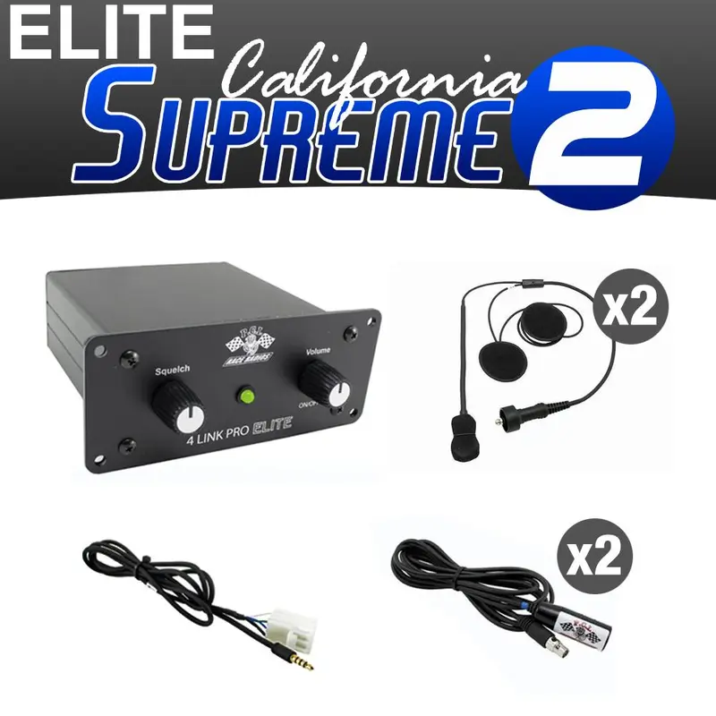 ELITE CALIFORNIA SUPREME 2 INTERCOM By PCI