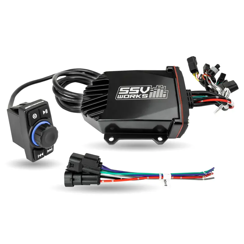 Universal Bluetooth Rocker-Switch Audio-System with 200-Watt Amplifier