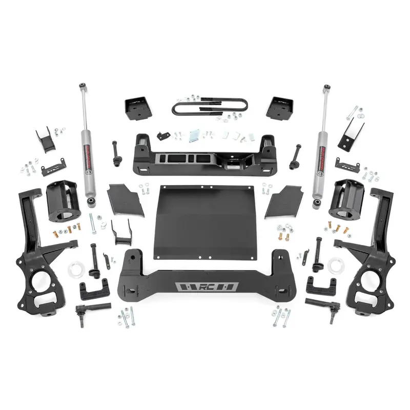 6 Inch Lift Kit | Mono Leaf Rear | Diesel | Chevy Silverado 1500 4WD (2025) | 21630D_A