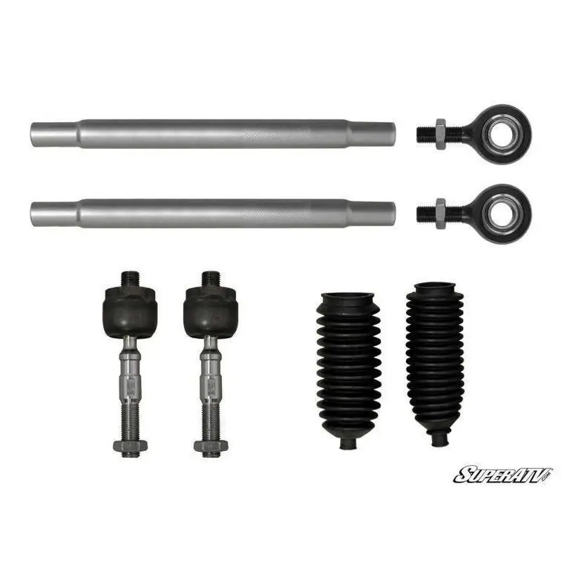 SuperATV Heavy Duty Tie Rod Kit for Polaris Ranger XP 900 / Crew (2013+)