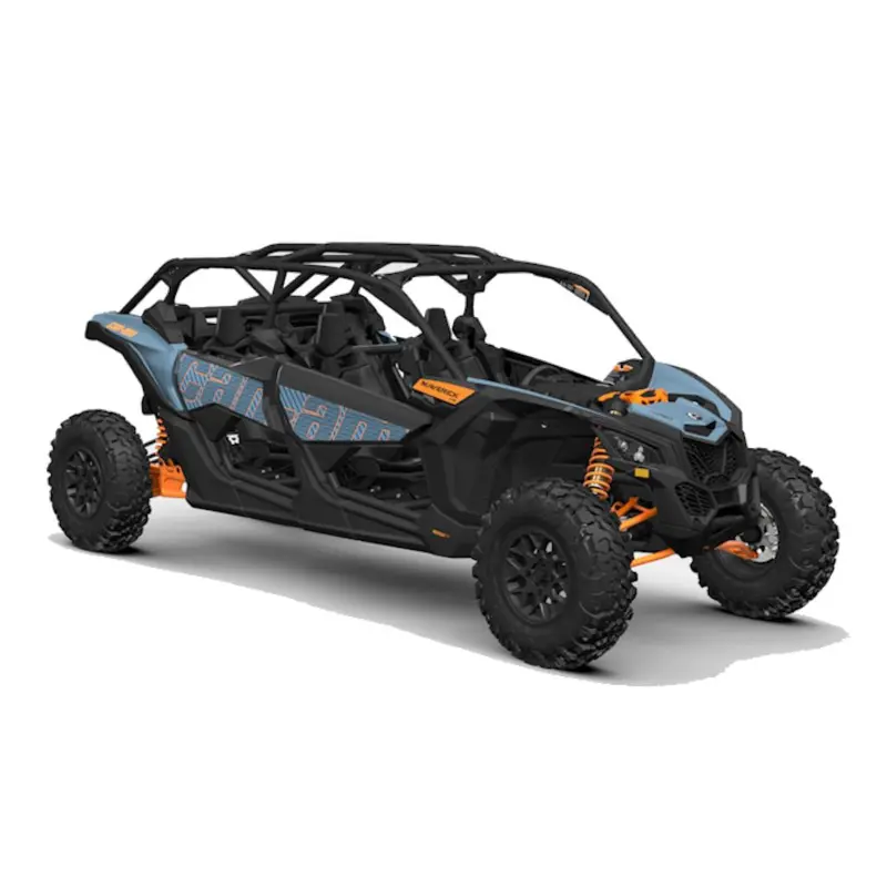 New 2025 Can-Am Maverick X3 MAX DS Turbo Scandi Blue & Orange Crush