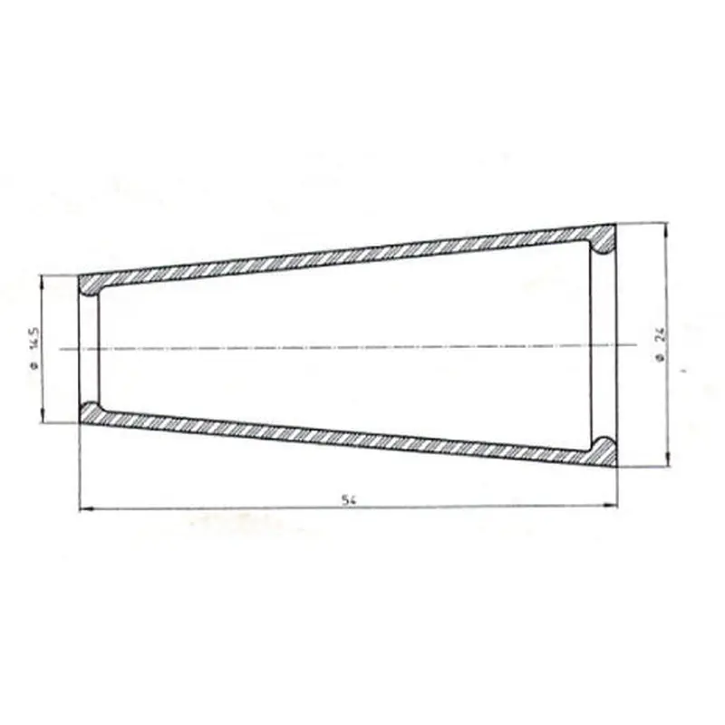 B & H Standard - Cover 54 mm - plastic