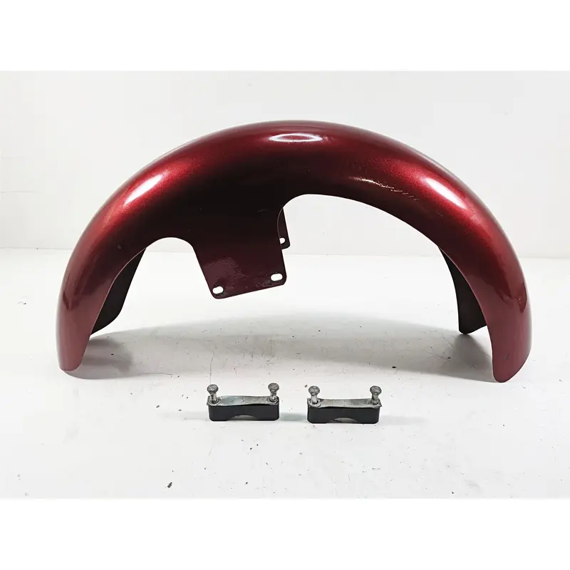 2013 Harley Touring FLHX Street Glide Front Fender 19" Amber Red Sunglo Look