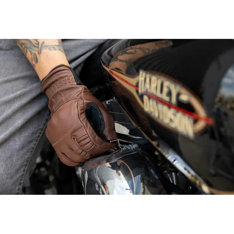 BILTWELL Belden Gloves - Chocolate/Black - XS 1505-0201-301