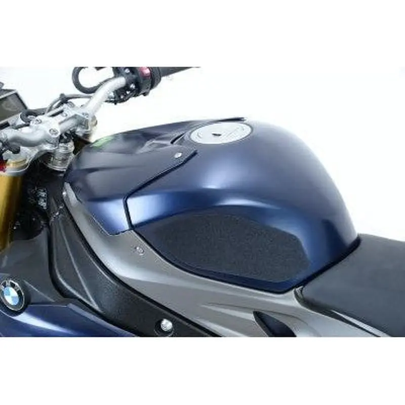 R&G Racing Black Tank Traction Grips For 2014-2020 BMW S1000R EZRG107BL