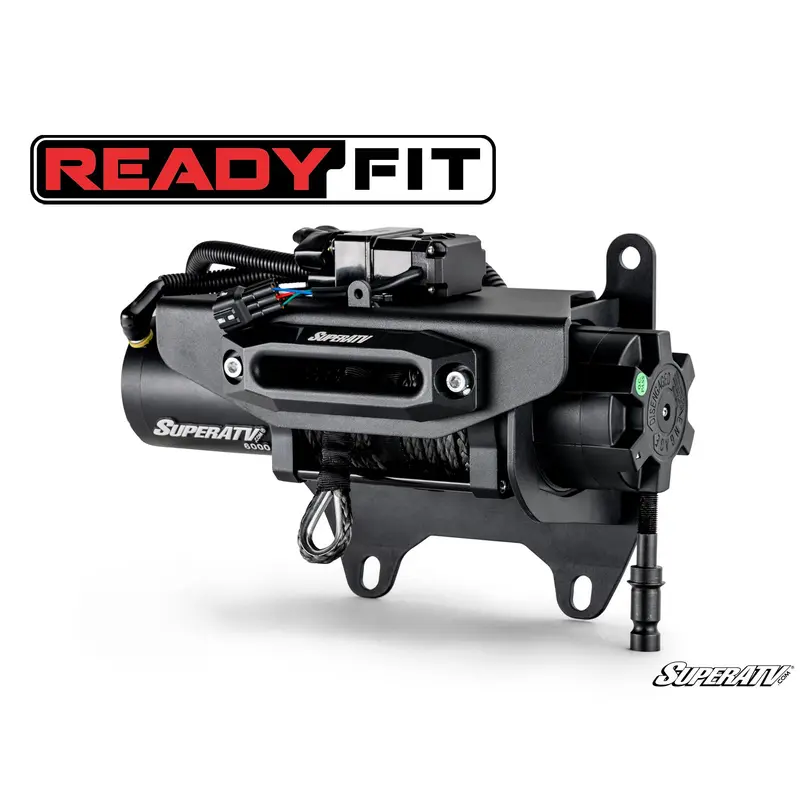 Polaris RZR Turbo R Ready-Fit Winch
