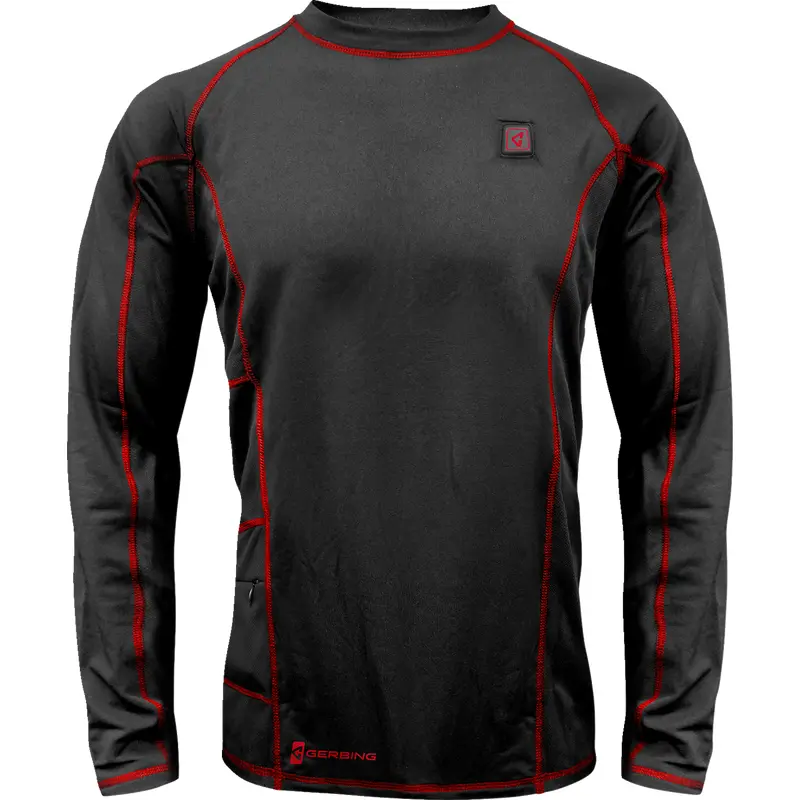GERBING HEATED CLOTHING 7 V Heated Base Layer Shirt - 3XL GER-BLS-7V-M-BLK-3XL