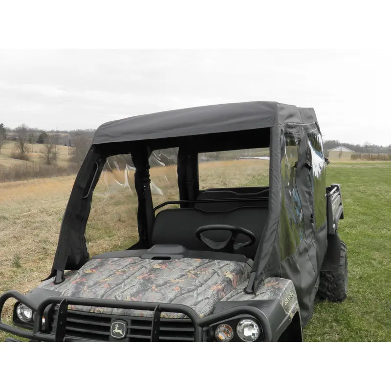 John Deere Gator XUV 4-Seater - Full Cab Enclosure for Hard Windshield