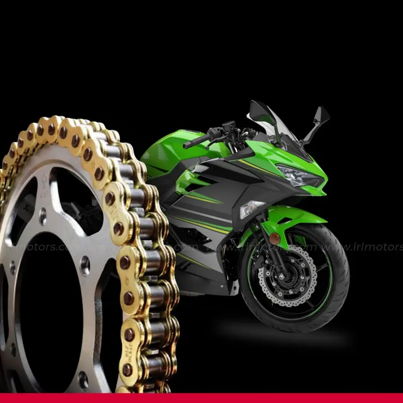 Kawasaki Ninja 400 JT Brass Chain & Sprocket Kit