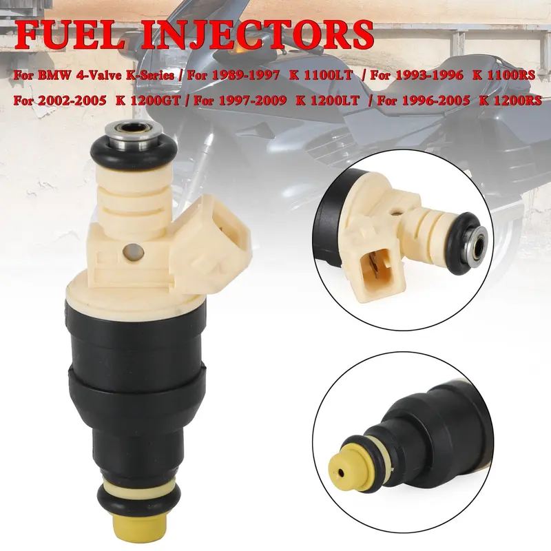 0280150210 Fuel injectors for BMW K100 Motorcycle Single Hole Disc EV1 14LB Generic