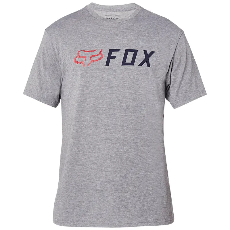 FOX APEX SS TECH TEE [HEATHER GRAPHITE]