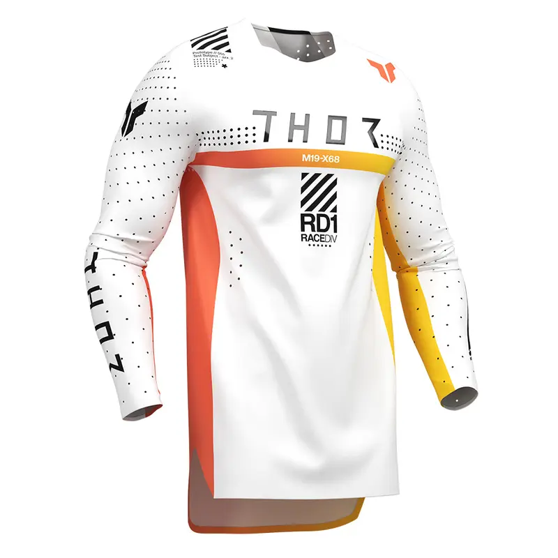 THOR MX JERSEY SPORTMODE SYNTH WHITE