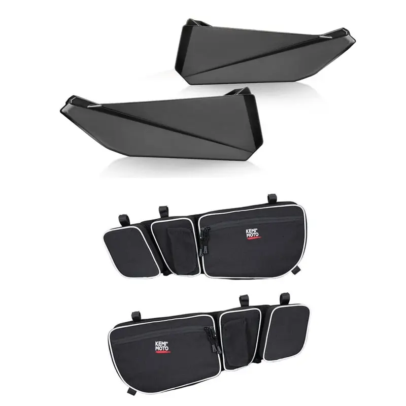 Front Door Bags & Front Lower Door Inserts for Can-Am Maverick X3