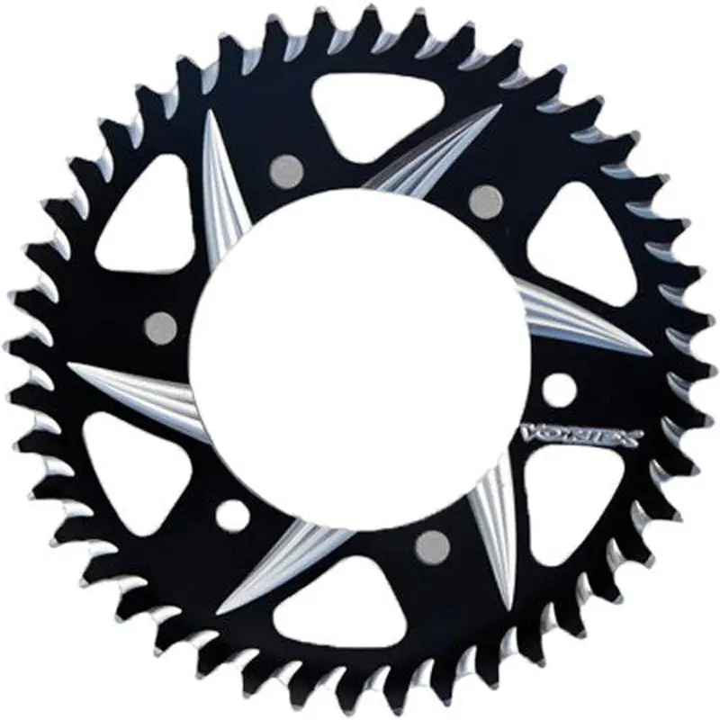VORTEX CAT5 REAR ALUMINUM SPROCKET BLACK 42T 251AZK-42