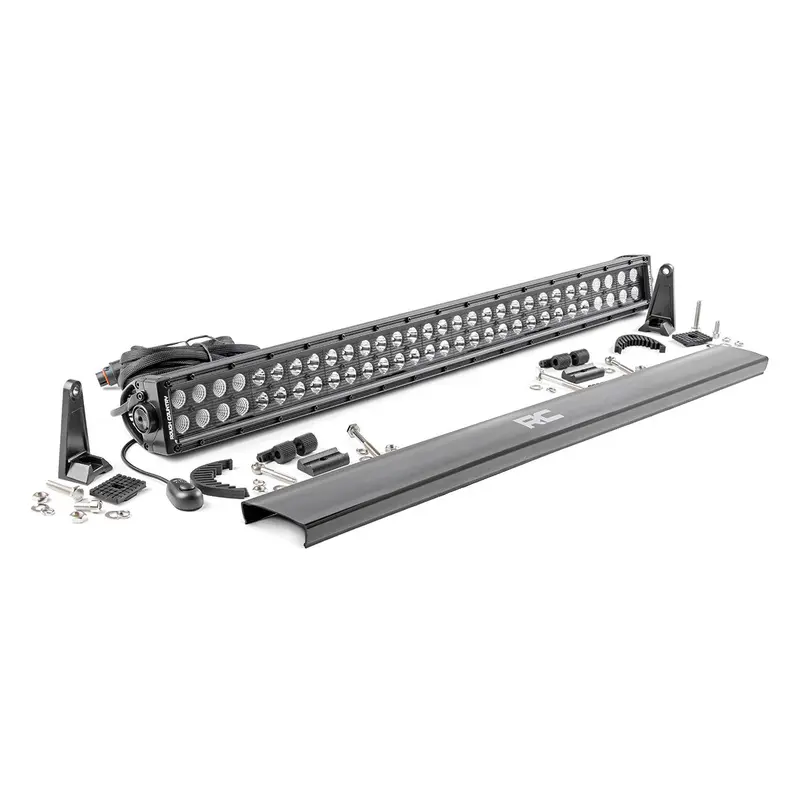ROUGH COUNTRY 30-INCH CREE LED LIGHT BAR - (DUAL ROW | BLACK SERIES)