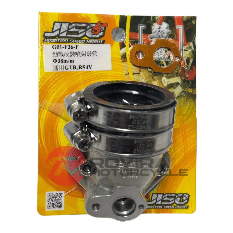 JISO intake manifold for Yamaha zuma 125 BWS 125 16-21 38mm