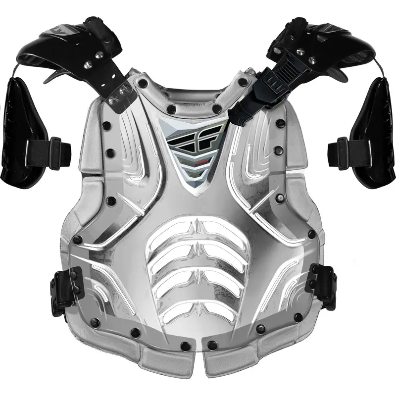 FLY RACING CONVERTIBLE II ROOST GUARD CLEAR/SILVER ADULT 8000300032
