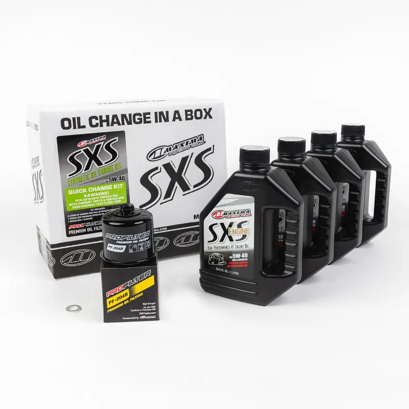 Sxs Quick Change Kit 5w 40 With Oil Filter Kaw Krx