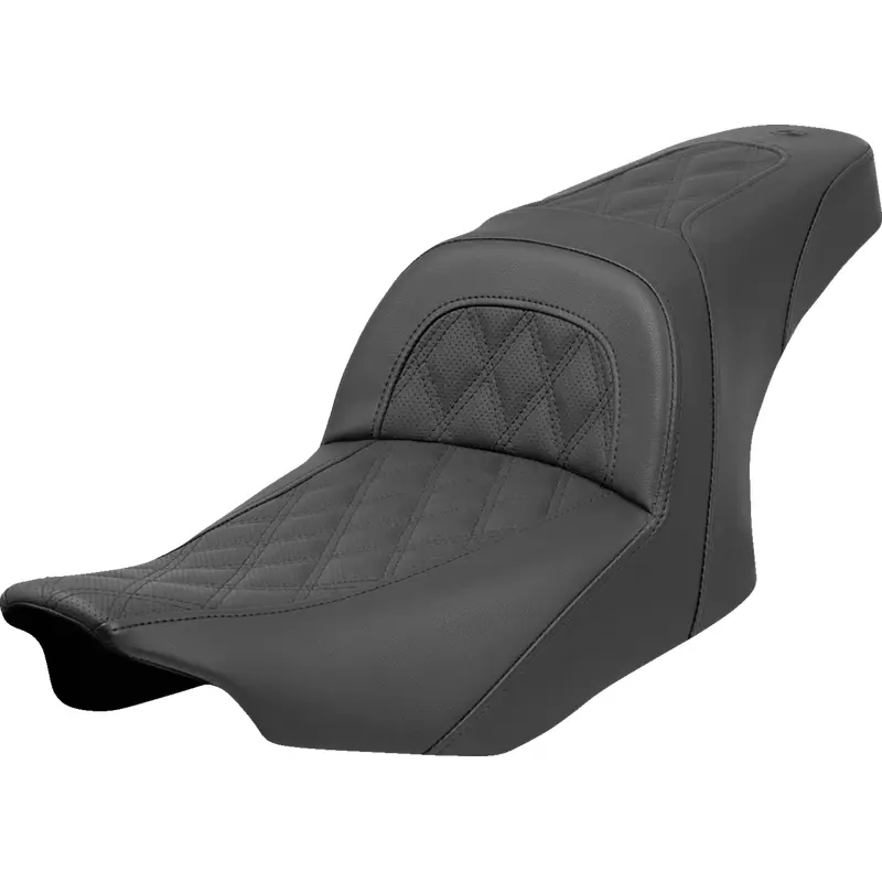 SADDLEMEN Slim Seat - Lattice Stitch - FLT/FLH '23-'24 823-07-162