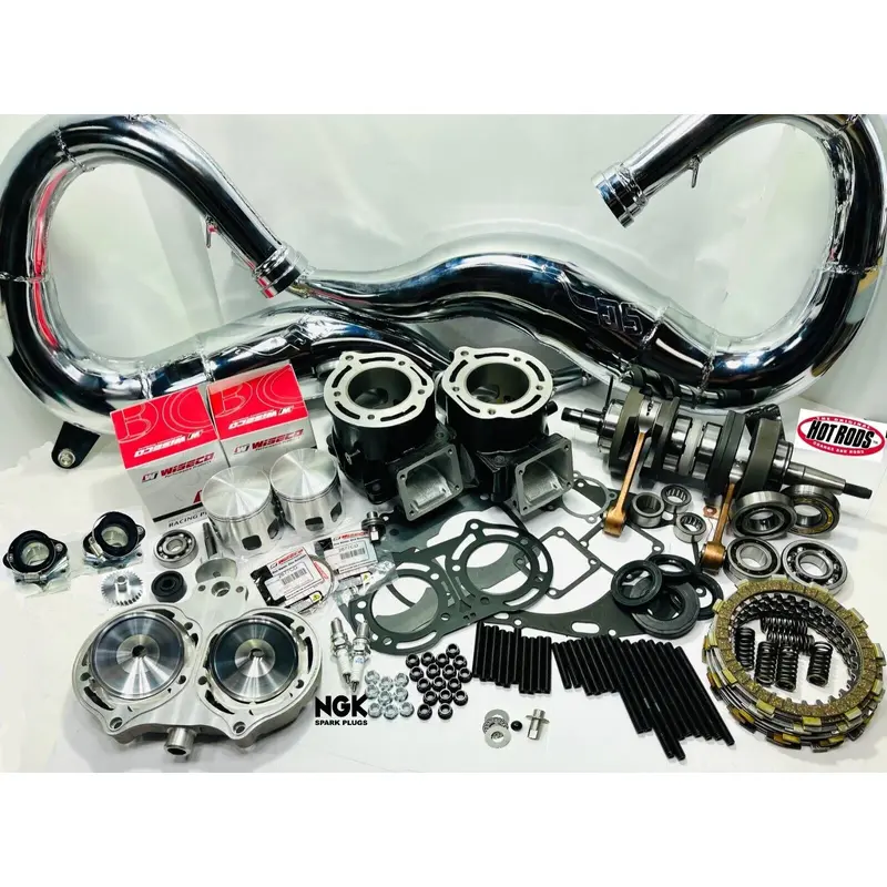Banshee 4mm Cheater Kit SLP Pipes Ported Stock Cylinders Motor Engine Rebuild