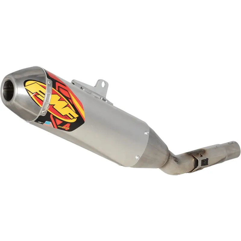 FMF Q4 Hex Spark Arrestor Stainless Steel Muffler Kawasaki KX250F/X 2025 | 042409