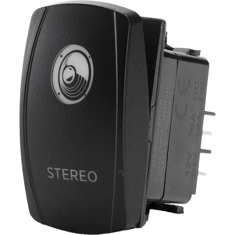 Stereo Accessory Switch Pro Series Backlit