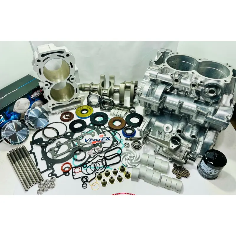 RZR XP Turbo S Crankcases Rebuild Kit Complete Top Bottom End Replacement Cases