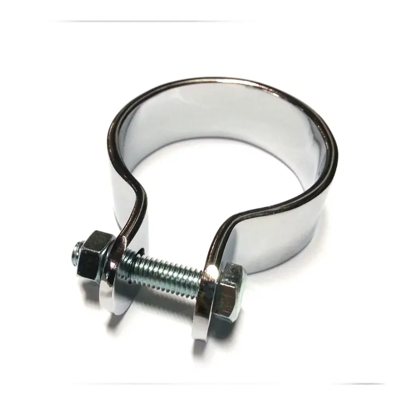 Whites Exhaust Clamp 1 5/8" Chrome 41mm