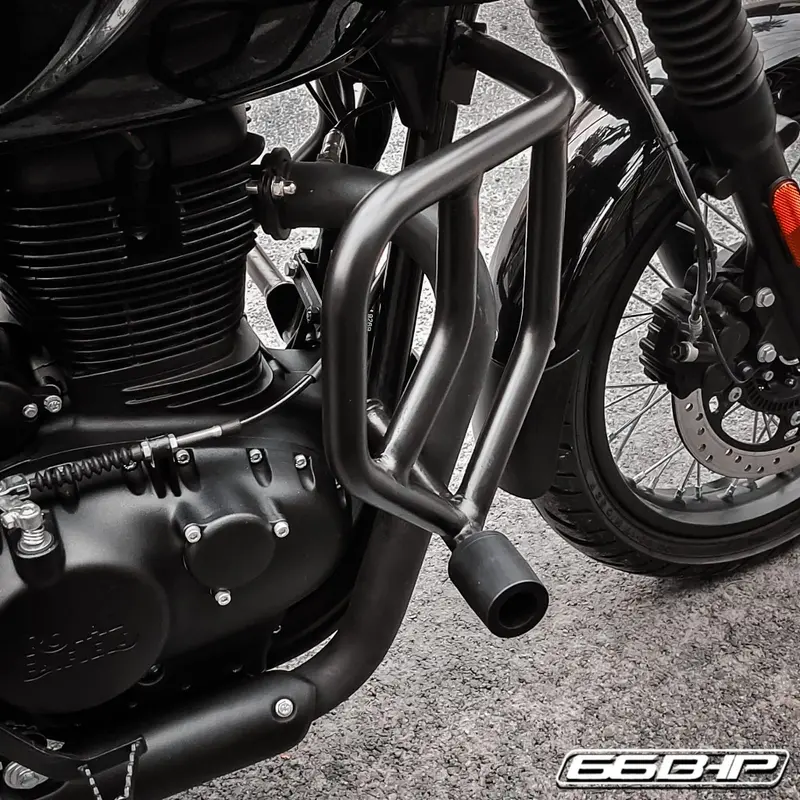 Royal Enfield Hunter 350  Maxima Crash Guard with Slider by 66Bhp