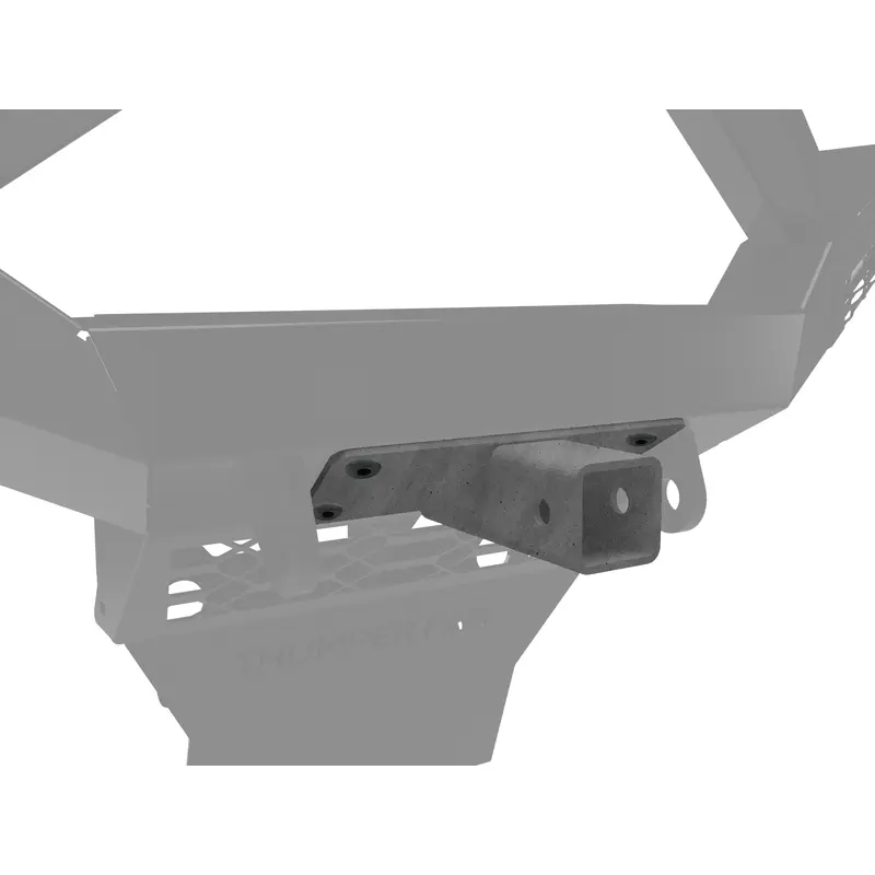 TF010504.C | 25+ Polaris Ranger XP 1000 Front Winch Bumper - HITCH OPTION