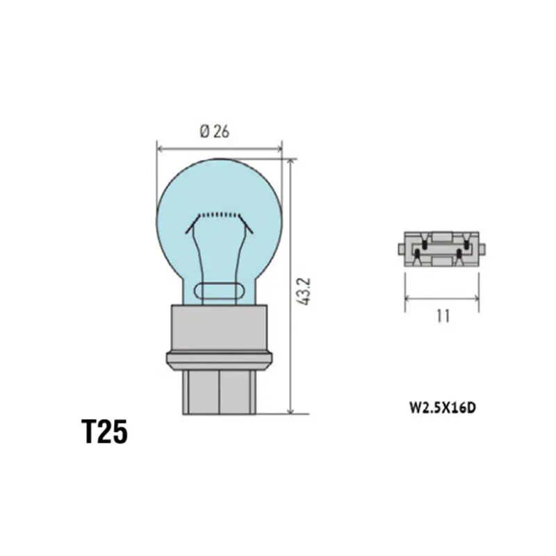 T25 12V BULB