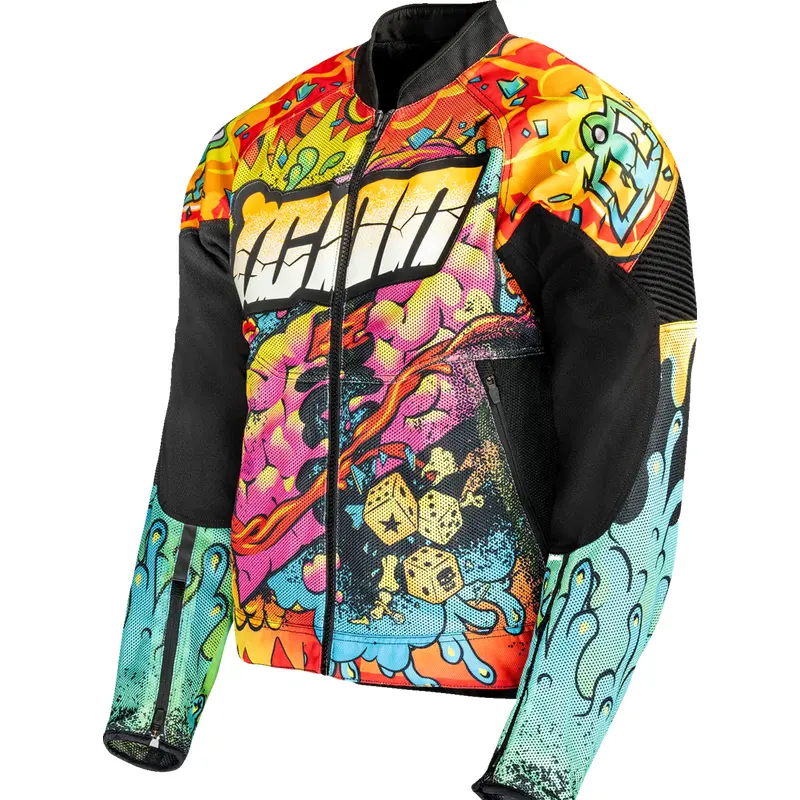 ICON Overlord3* Scatterbrain Mesh Jacket - Black - XL 2820-7077