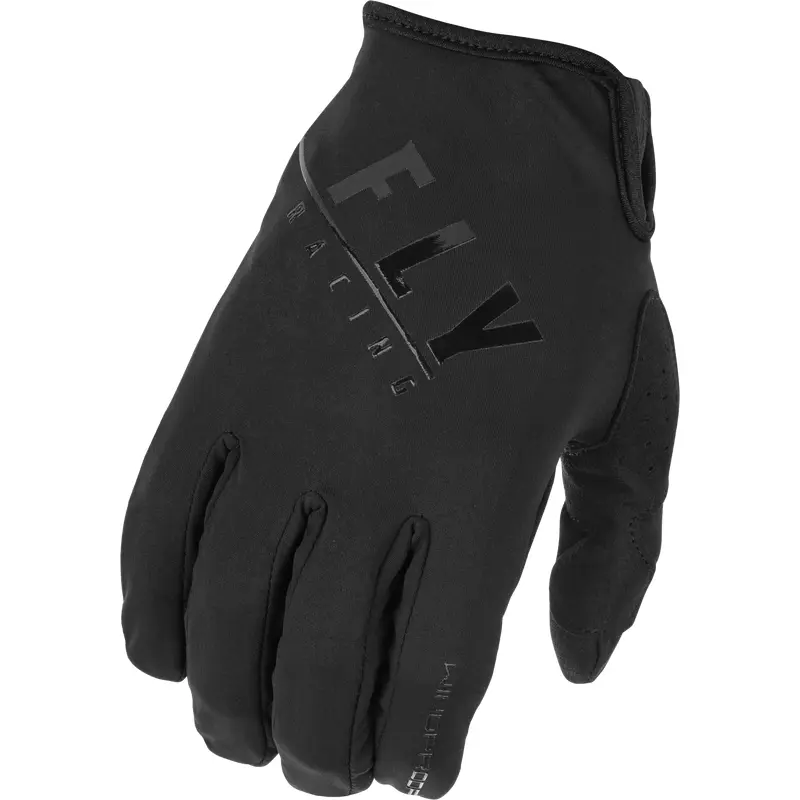 Windproof Gloves Black Sz 12