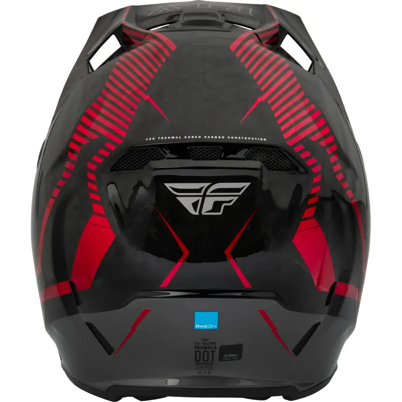 Youth Formula Carbon Tracer Helmet Red/Black Yl